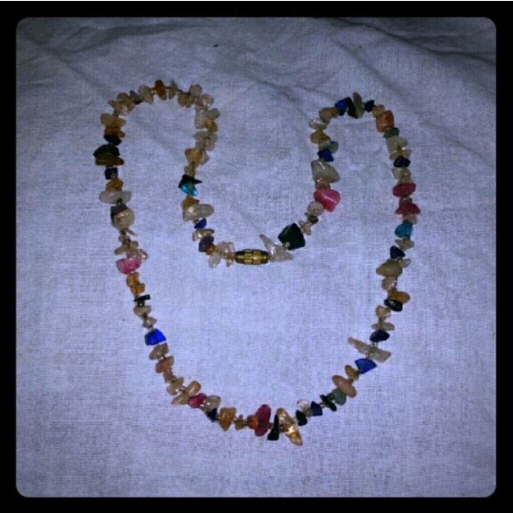 Elegant Multicolor Beaded Necklace